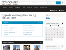 Tablet Screenshot of oslosurf.com